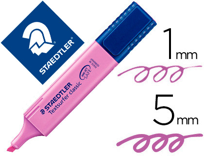 Marcador fluorescente Staedtler Textsurfer 364 tinta violeta